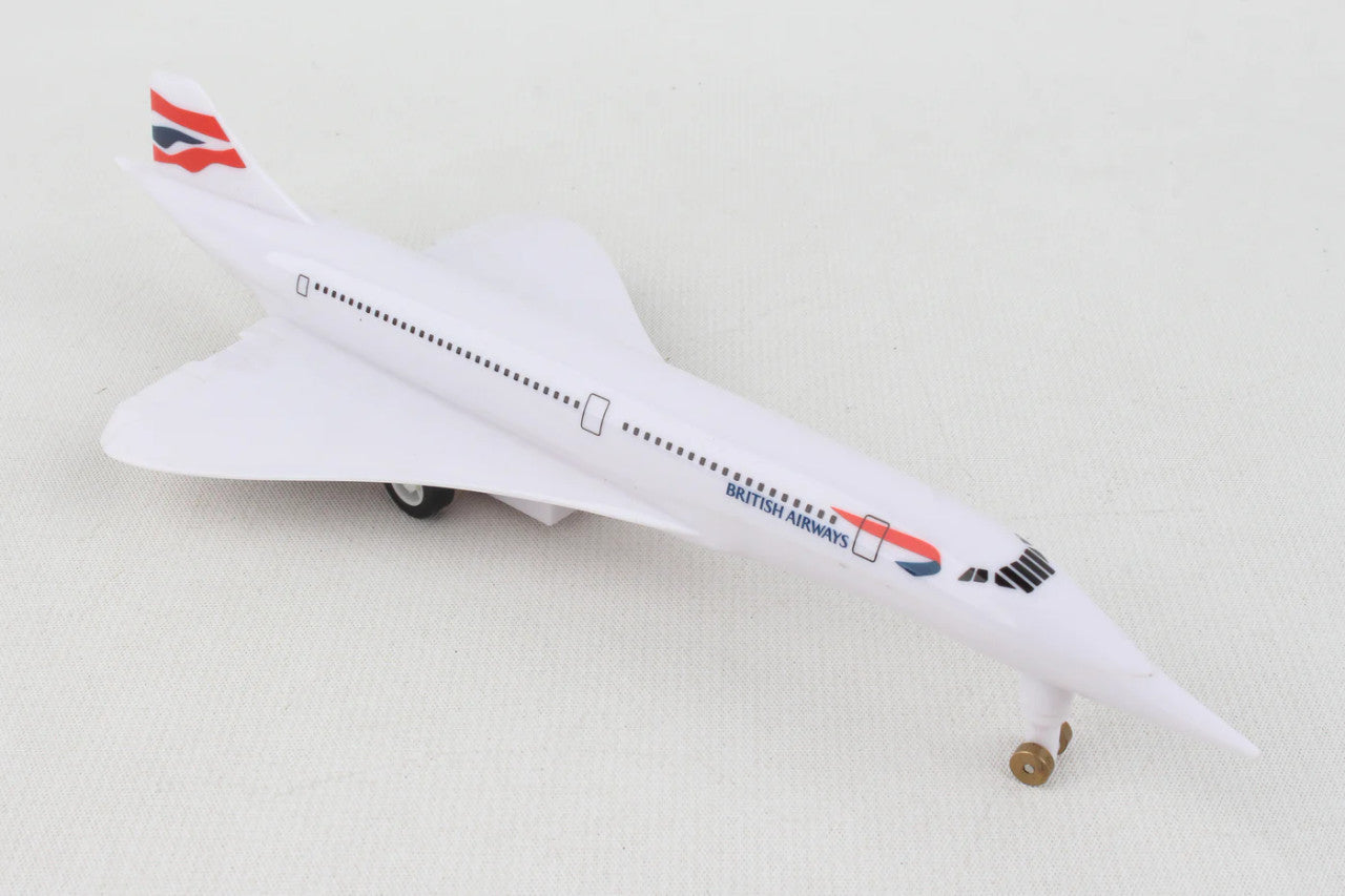 British Airways Concorde Pullback Airplane Toy