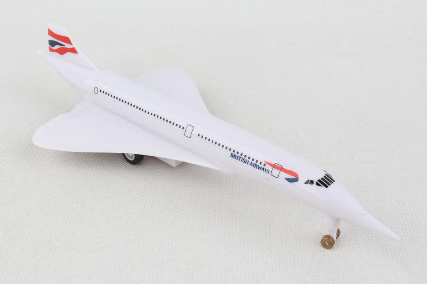 British Airways Concorde Pullback Airplane Toy