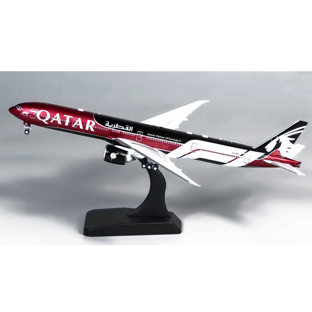 Aviation400 Qatar Airways Boeing 777-3DZER A7-BEG (detachable gear) 1/400 Aircraft Scale Model