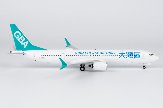 NG Models Greater Bay Airlines Boeing 737 MAX 9 B-KWA (the first 737 MAX 9 for Greater China) 1/200 Aircraft Scale Model