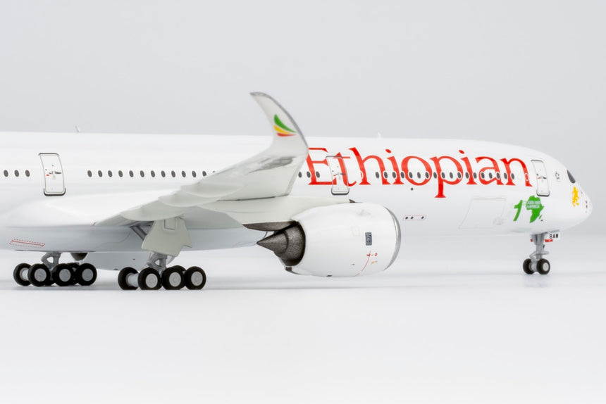 NG Models Ethiopian Airlines Airbus A350-1000 ET-BAW ("1st A350-1000 in Africa" sticker) 1/400 Aircraft Scale Model