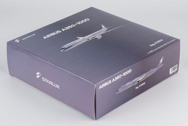 NG Models Starlux Airlines Airbus A350-1000 B-58553 (Airsorayama Silver) 1/400 Aircraft Scale Model