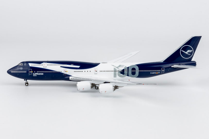 NG Models Lufthansa Boeing B747-8i D-ABYN 100 Years Anniversary; (Ultimate) 1/400 Aircraft Scale Model