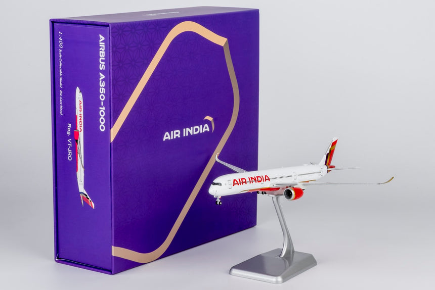 NG Models Air India Airbus A350-1000 VT-JRO (first A350-1000 for Air India) Ultimate 1/400 Aircraft Scale Model