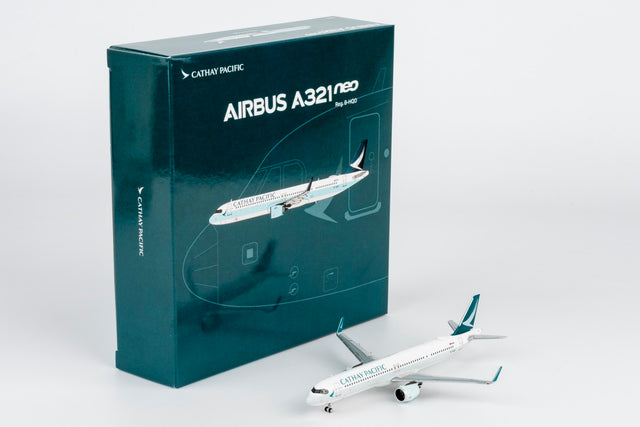 NG Models Cathay Pacific Airways Airbus A321neo B-HQD (Large titles) 1/400 Aircraft Scale Model