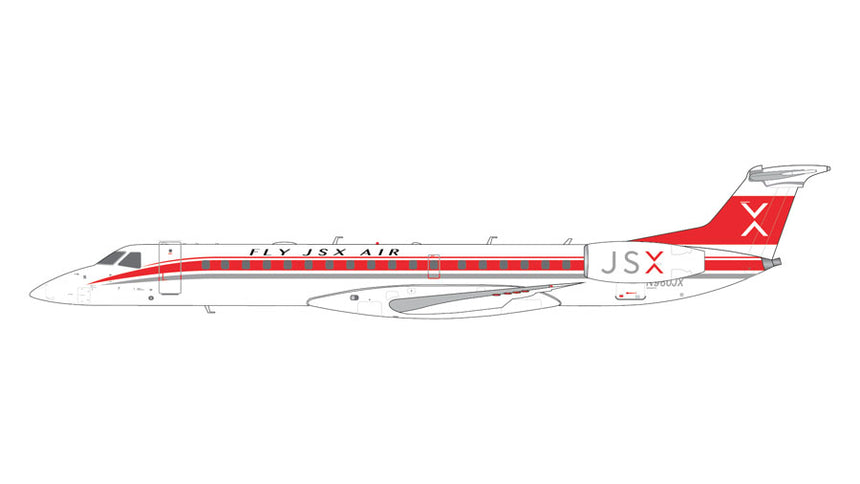 GeminiJets JSX Embraer E145R N960JX Fly JSX Air Retro Livery 1/200