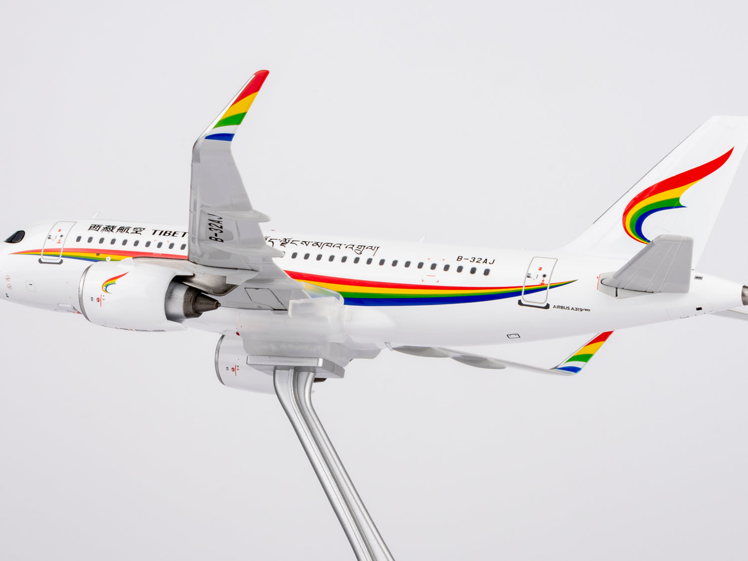 NG Models Tibet Airlines (the 1st A319neo for TV) Airbus A319neo B-32AJ 1/200 Aircraft Scale Model