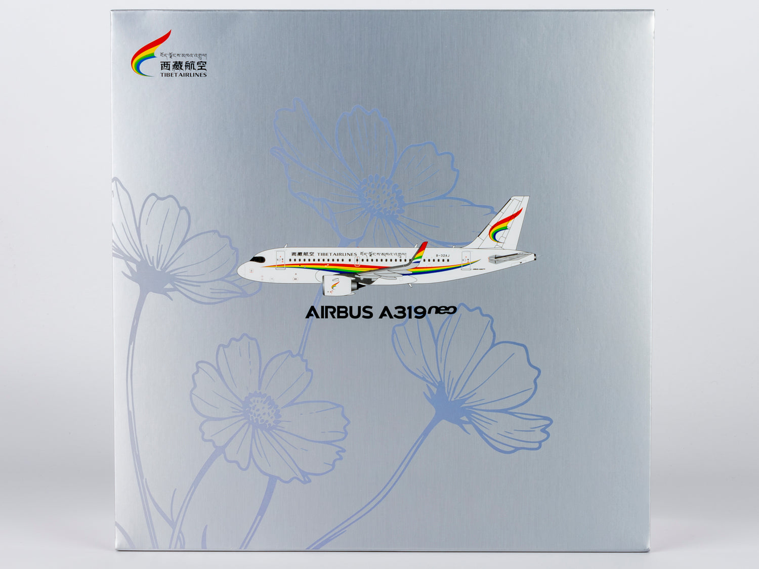 NG Models Tibet Airlines (the 1st A319neo for TV) Airbus A319neo B-32AJ 1/200 Aircraft Scale Model