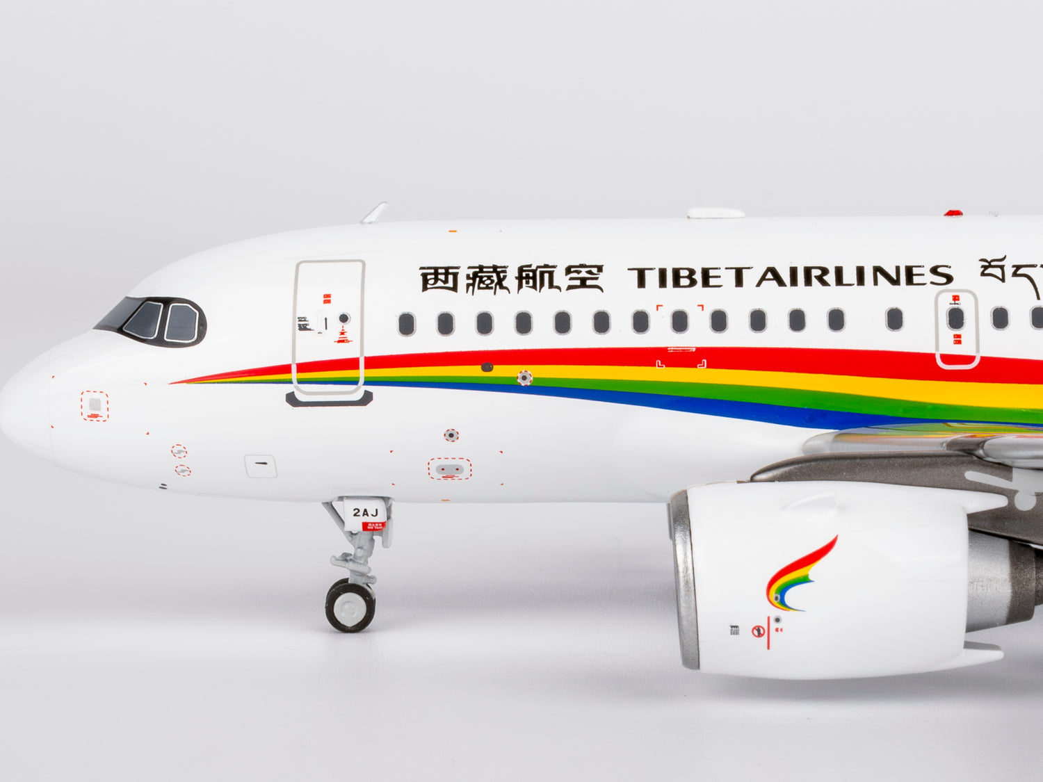 NG Models Tibet Airlines (the 1st A319neo for TV) Airbus A319neo B-32AJ 1/200 Aircraft Scale Model