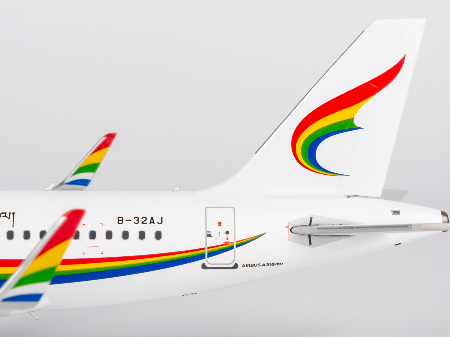 NG Models Tibet Airlines (the 1st A319neo for TV) Airbus A319neo B-32AJ 1/200 Aircraft Scale Model