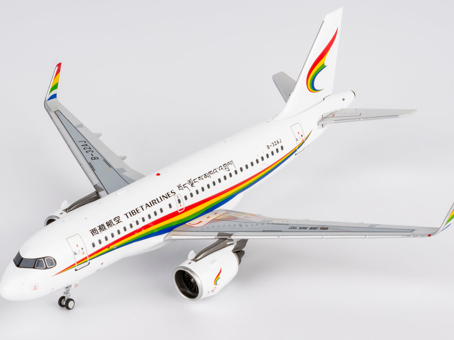 NG Models Tibet Airlines (the 1st A319neo for TV) Airbus A319neo B-32AJ 1/200 Aircraft Scale Model