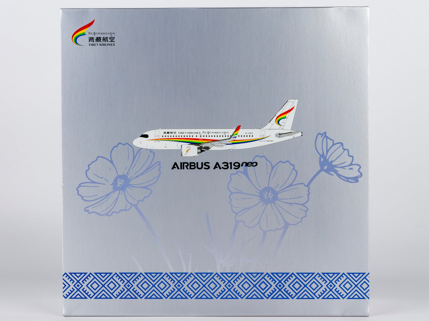NG Models Tibet Airlines Airbus A319neo B-32FF 1/200 Aircraft Scale Model