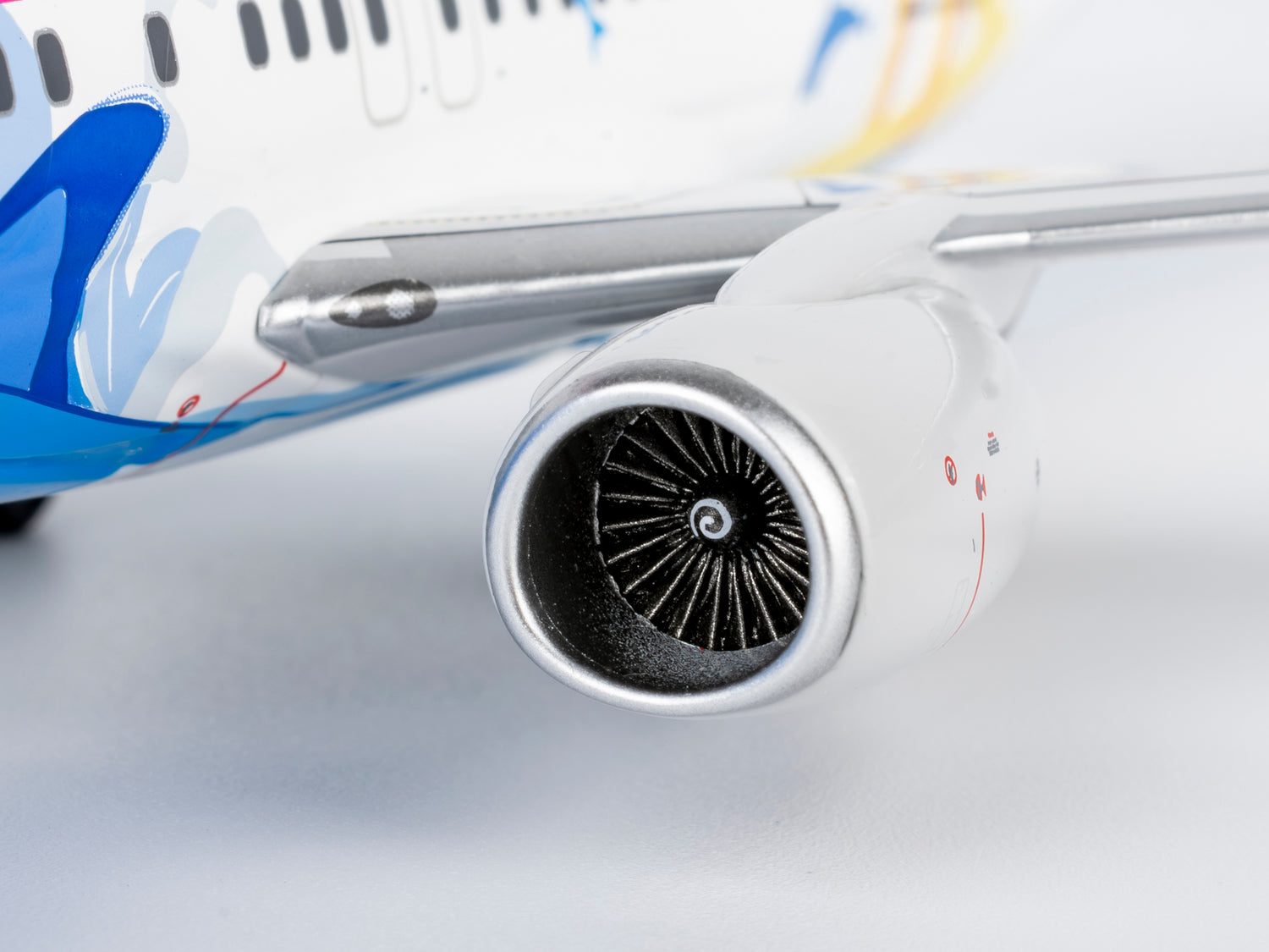 NG Models China Southern Airlines Energetic Zhuhai Boeing 737-800/w B-1781 1/200 Aircraft Scale Model