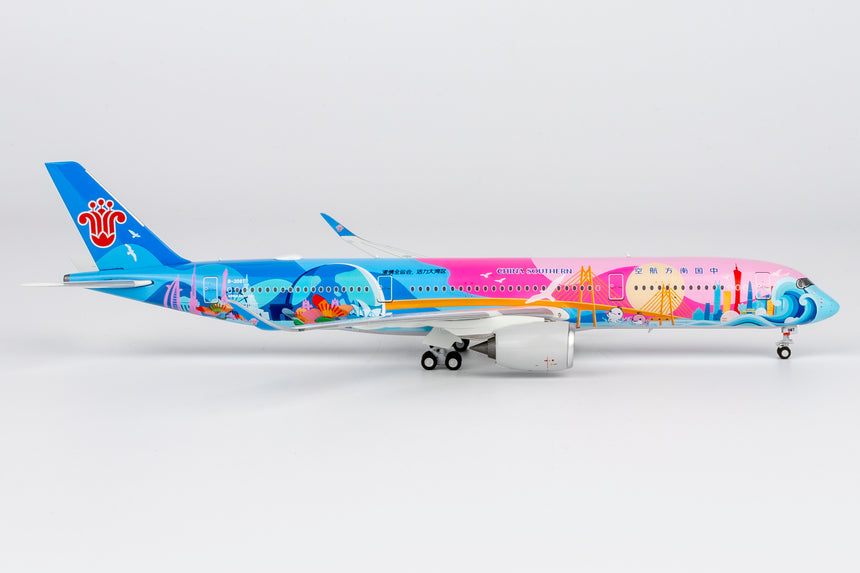 NG Models China Southern Airlines The 15th National Games "Dynamic Bay Area" livery Airbus A350-900 B-308T (Ultimate) 1/400 Aircraft Scale Model