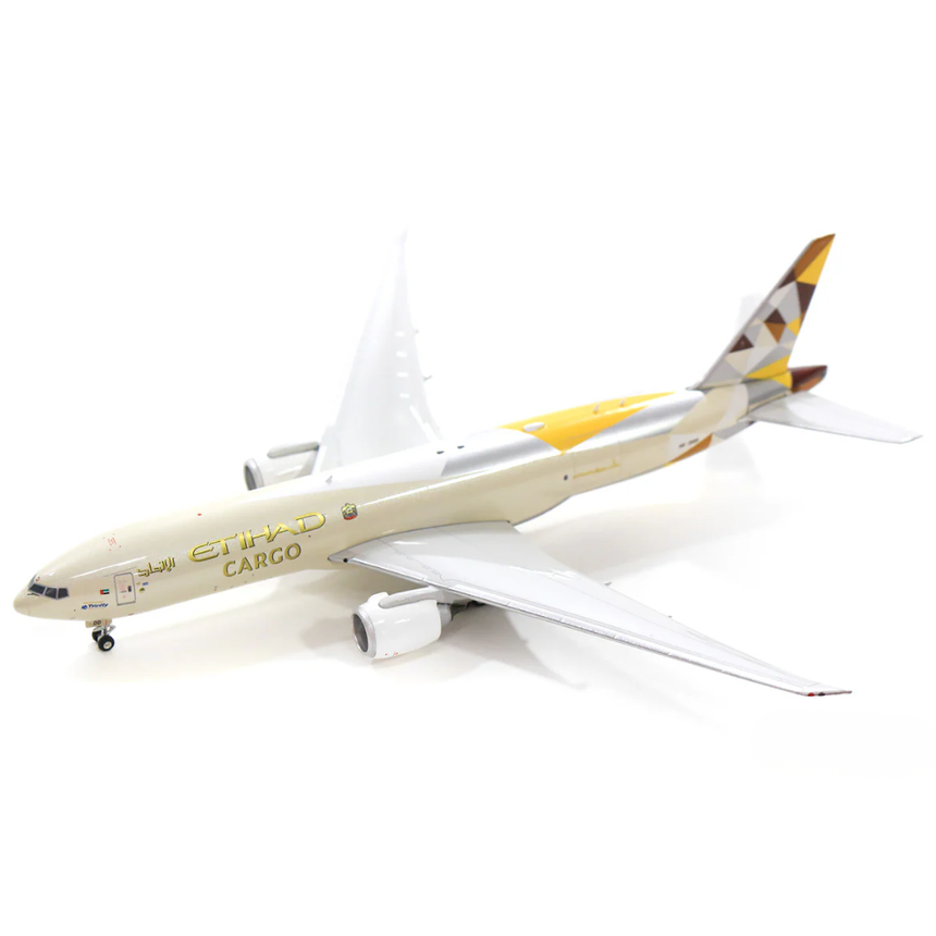 Phoenix Etihad Cargo Boeing 777-FFX A6-DDD 1/400 Aircraft Scale Model