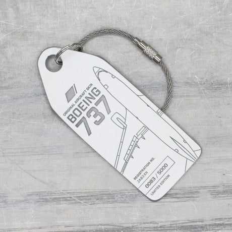 Aviationtag ANA All Nippon Airways Boeing 737 – JA02AN White