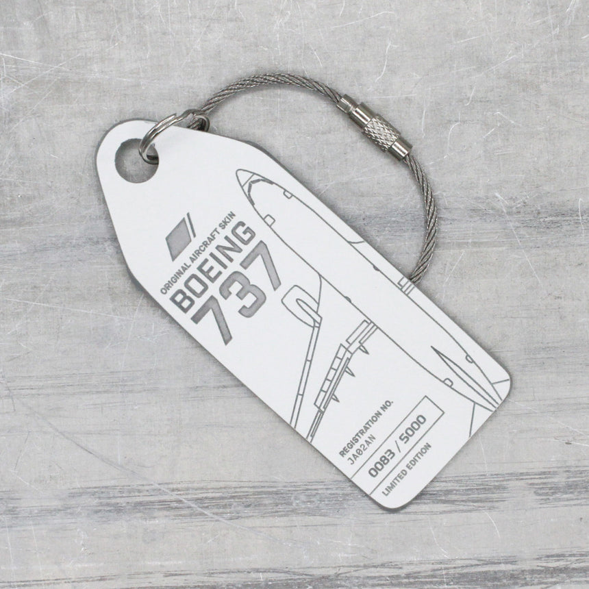 Aviationtag ANA All Nippon Airways Boeing 737 – JA02AN White