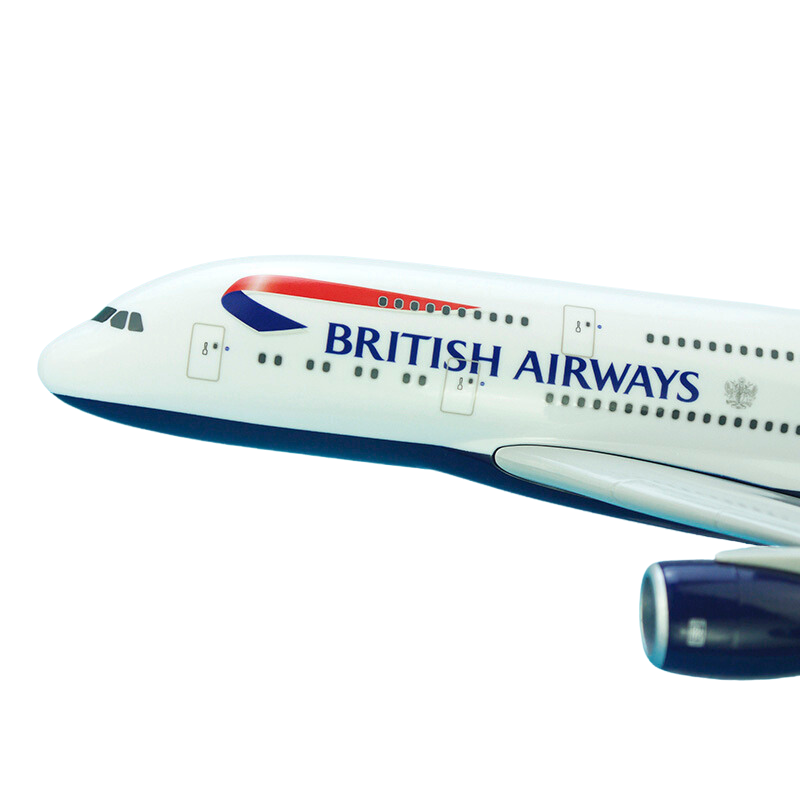 AeroClix British Airways Airbus A380-800 G-XLEL 1/200 Aircraft Scale Model