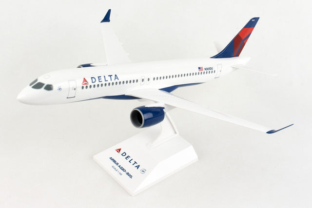 SkyMarks Delta Airbus A220-300 1/100 Aircraft Scale Model