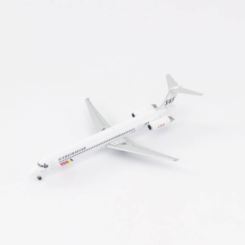 Herpa SAS Scandinavian Airlines McDonnell Douglas MD-82 "Hake Viking" 1/500 Aircraft Scale Model