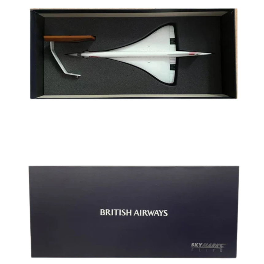 SkyMarks British Airways Concorde 1/100 Aircraft Scale Model
