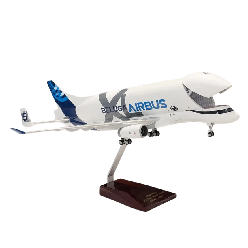 Beluga Airbus A330-743L Model Plane with stand 42cm Aircraft Model