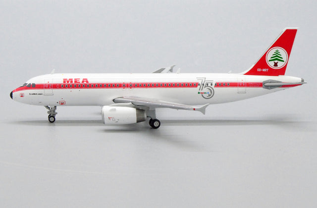JC Wings MEA 'Retro' Airbus A320 OD-MRT 1/400 Aircraft Scale Model