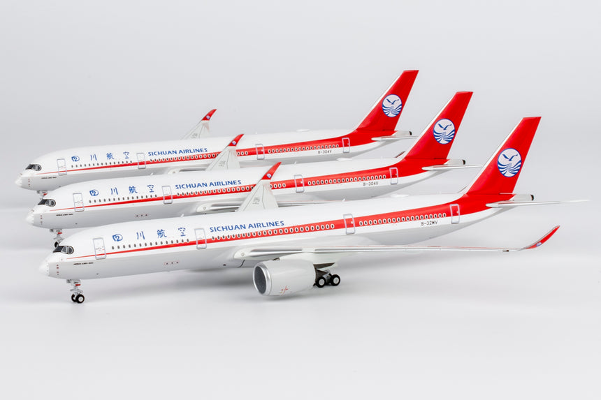 NG Models Sichuan Airlines Airbus A350-900 B-304V 1/400 Aircraft Scale Model