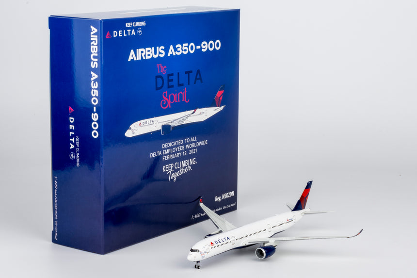 NG Models Delta Air Lines Airbus A350-900 N502DN "The Delta Spirit" 1/400 Aircraft Scale Model
