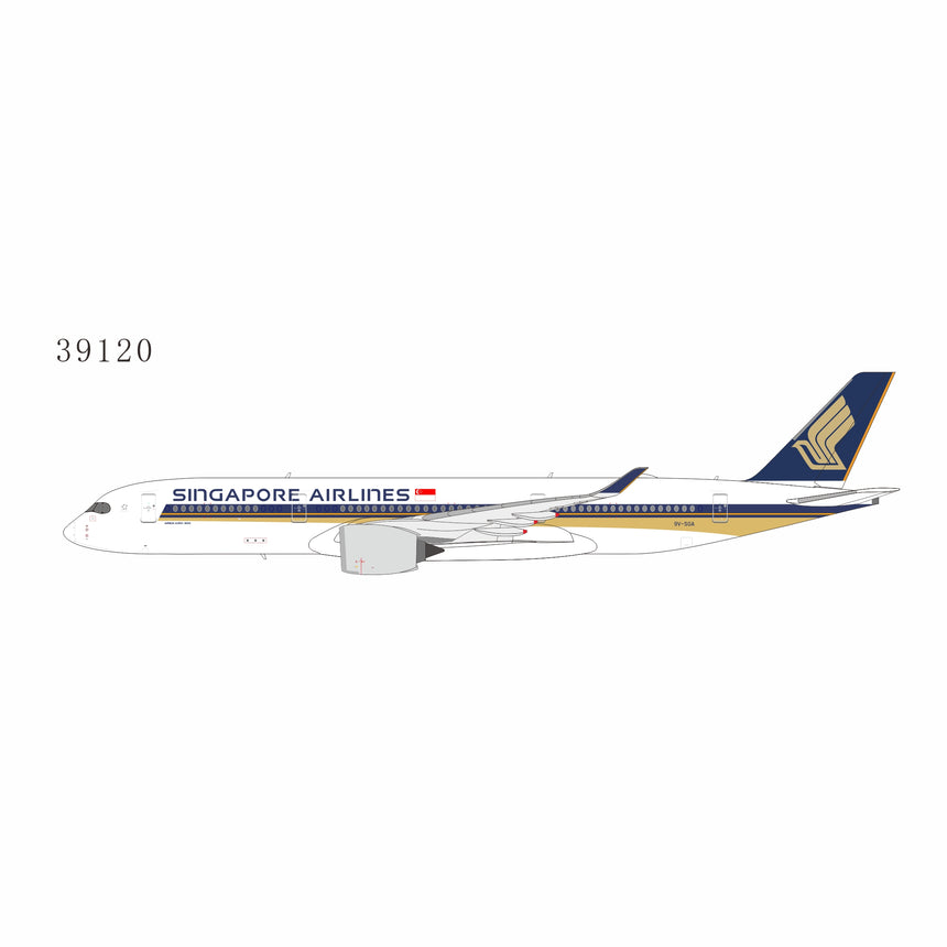 NG Models Singapore Airlines the 1st A350-900ULR Airbus A350-900 9V-SGA 1/400 Aircraft Scale Model