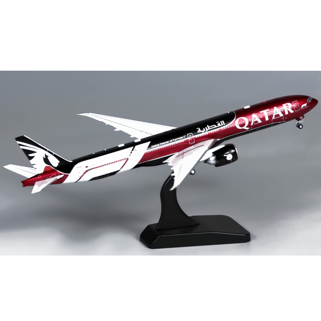 Aviation400 Qatar Airways Boeing 777-3DZER A7-BEG (detachable gear) 1/400 Aircraft Scale Model