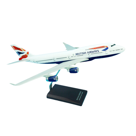 AeroClix British Airways Boeing 747-400 G-CIVY 1/200 Aircraft Scale Model