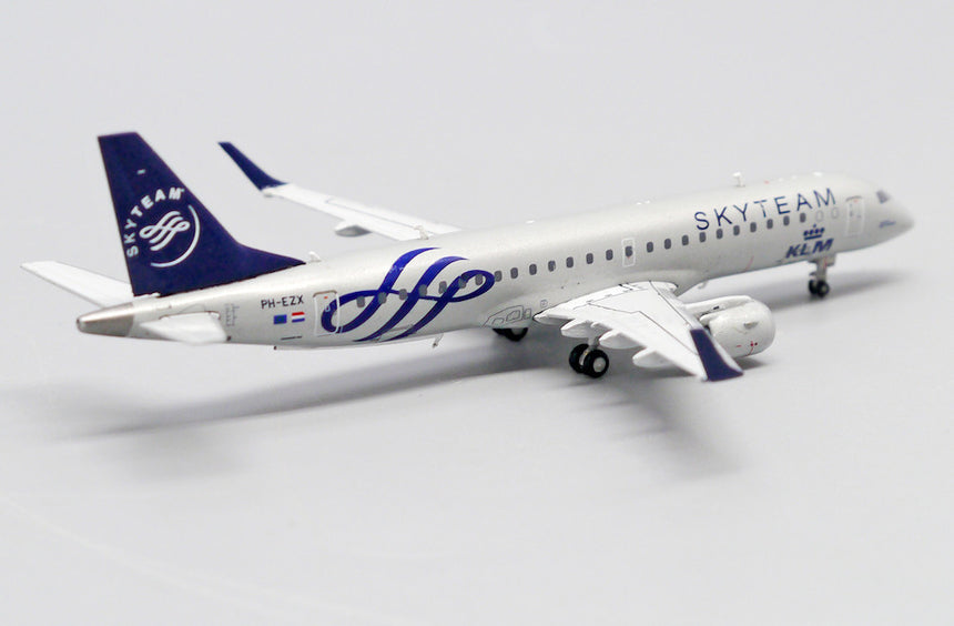 JC Wings KLM Cityhopper Embraer ERJ190 "Skyteam Livery" PH-EZX 1/400 Aircraft Scale Model