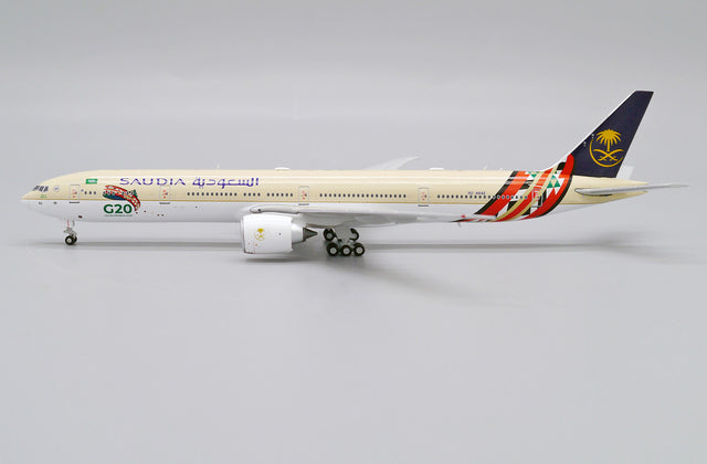 JC Wings Saudia Boeing 777-300ER HZ-AK42 'G20 Livery' 1/400 Aircraft Scale Model