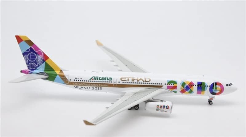 Phoenix Alitalia Airbus A330-200 'Expo 2015' EI-EJM 1/400 Aircraft Scale Model