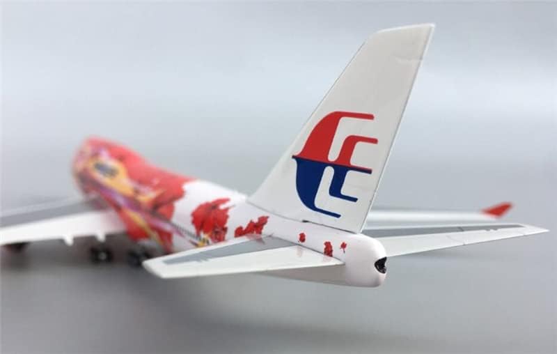 Phoenix Malaysian Airlines Boeing 747-400 Hibiscus Livery 9M-MPD 1/400 Aircraft Scale Model