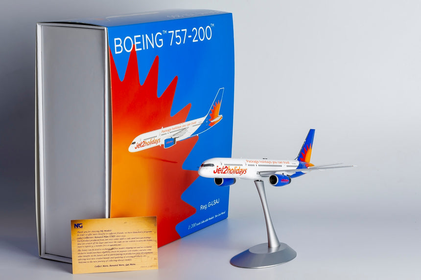 NG Models Jet2 Holidays Boeing 757-200 G-LSAJ 1/200 Scale