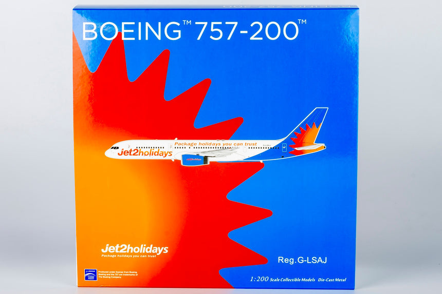 NG Models Jet2 Holidays Boeing 757-200 G-LSAJ 1/200 Scale