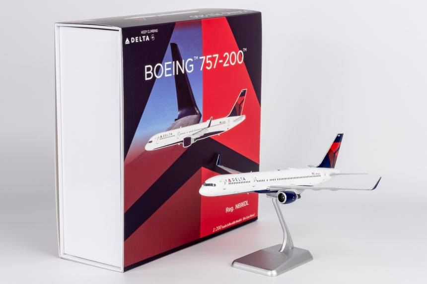 NG Models Delta Air Lines Boeing 757-200/w N696DL 1/200 Aircraft Scale Model