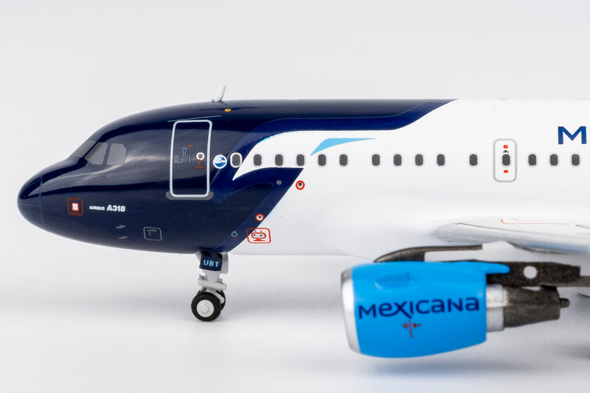 NG Models Mexicana Airbus A318-100 XA-UBT 1/400 Aircraft Scale Model
