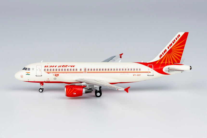 Air India Airbus A319-100 VT-SCF with "150 Years of Celebrating The Mahatma" sticker 1/400 Aircraft Scale Model