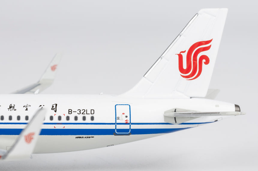 NG Models Air China first A319neo for Air China Airbus A319neo B-32LD 1/400 Aircraft Scale Model