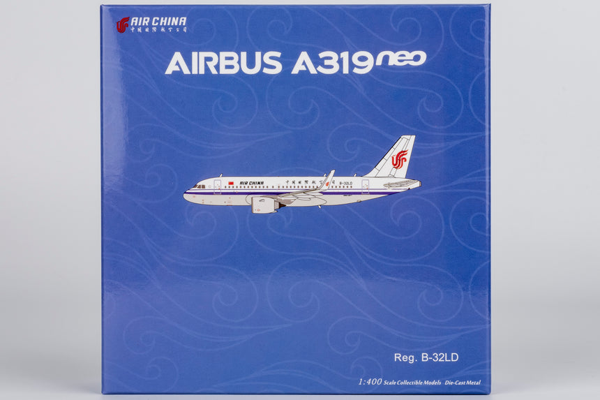 NG Models Air China first A319neo for Air China Airbus A319neo B-32LD 1/400 Aircraft Scale Model