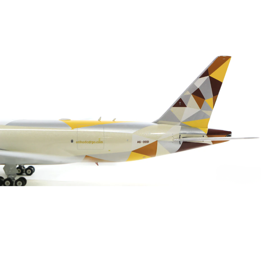 Phoenix Etihad Cargo Boeing 777-FFX A6-DDD 1/400 Aircraft Scale Model