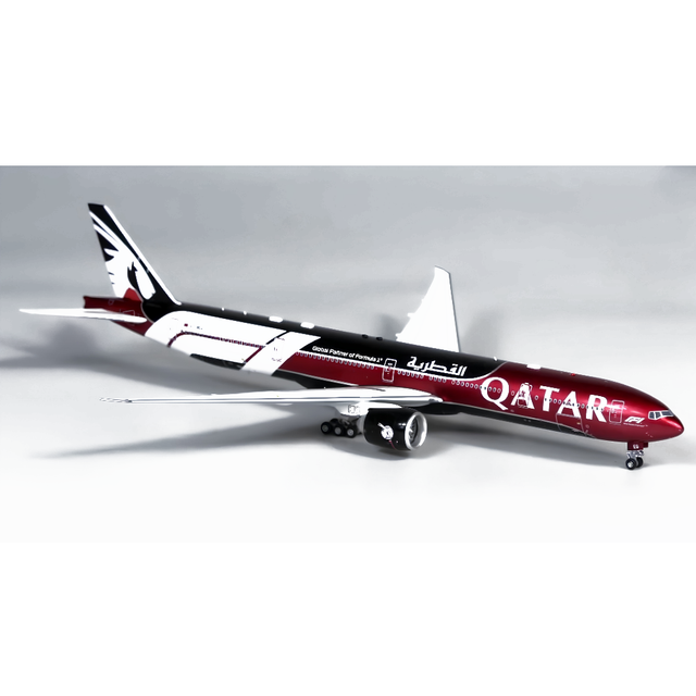 Aviation400 Qatar Airways Boeing 777-3DZER A7-BEG (detachable gear) 1/400 Aircraft Scale Model