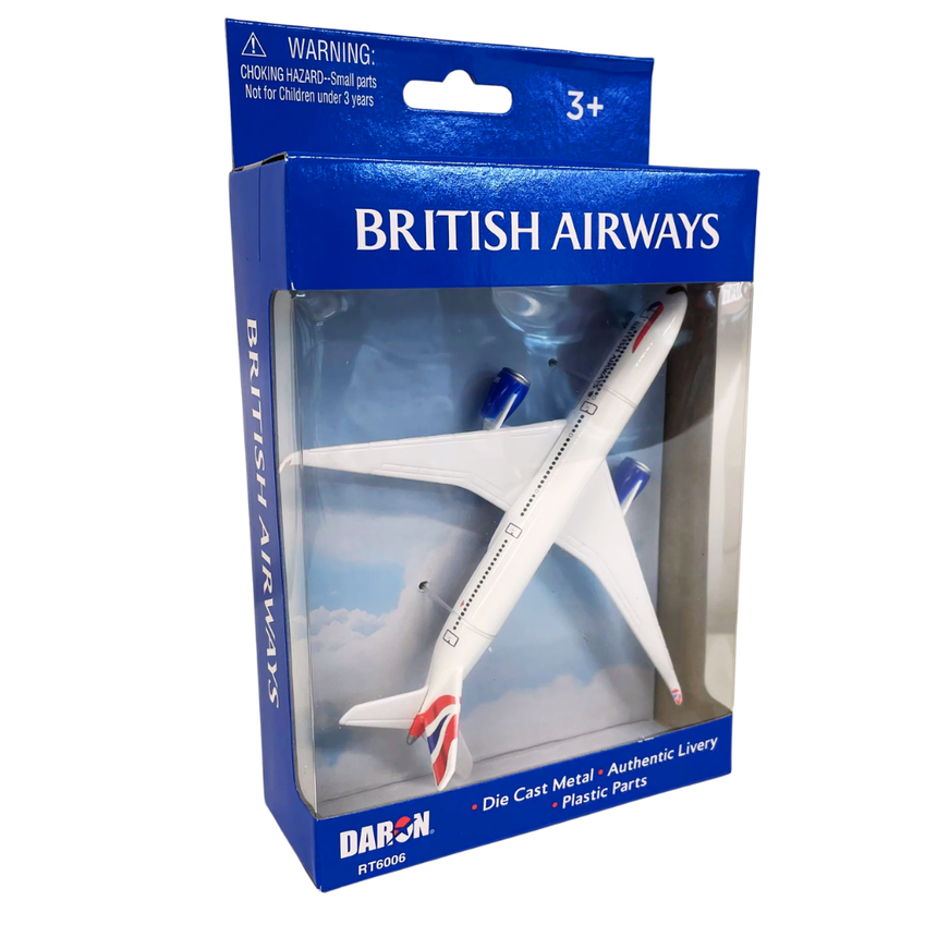 British Airways Airbus A350 Single Diecast Airplane Model Toy