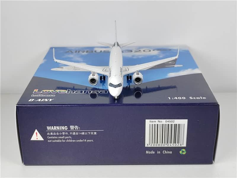 Phoenix Lufthansa Airbus A320Neo Lovehansa D-AINY 1/400 Aircraft Scale Model