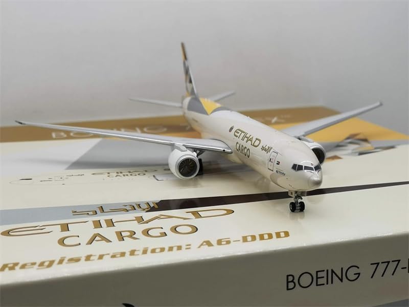 Phoenix Etihad Cargo Boeing 777-FFX A6-DDD 1/400 Aircraft Scale Model