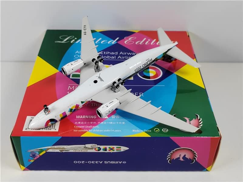 Phoenix Alitalia Airbus A330-200 'Expo 2015' EI-EJM 1/400 Aircraft Scale Model