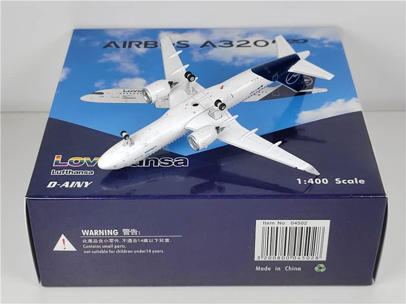 Phoenix Lufthansa Airbus A320Neo Lovehansa D-AINY 1/400 Aircraft Scale Model